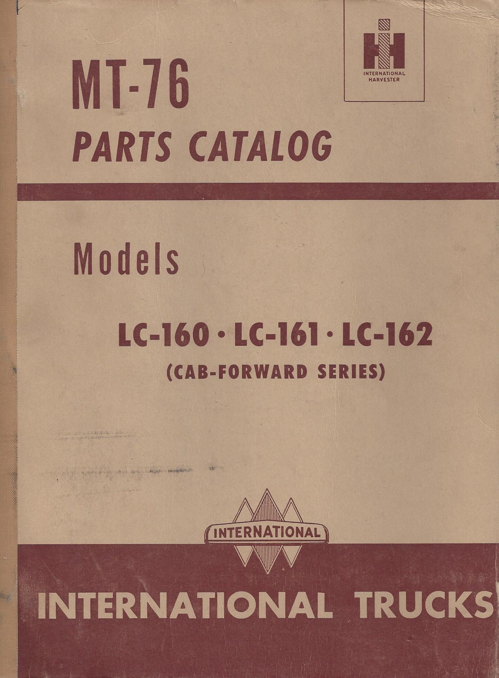 BB-MT-76 Binder Books IH MANUALS & DECALS