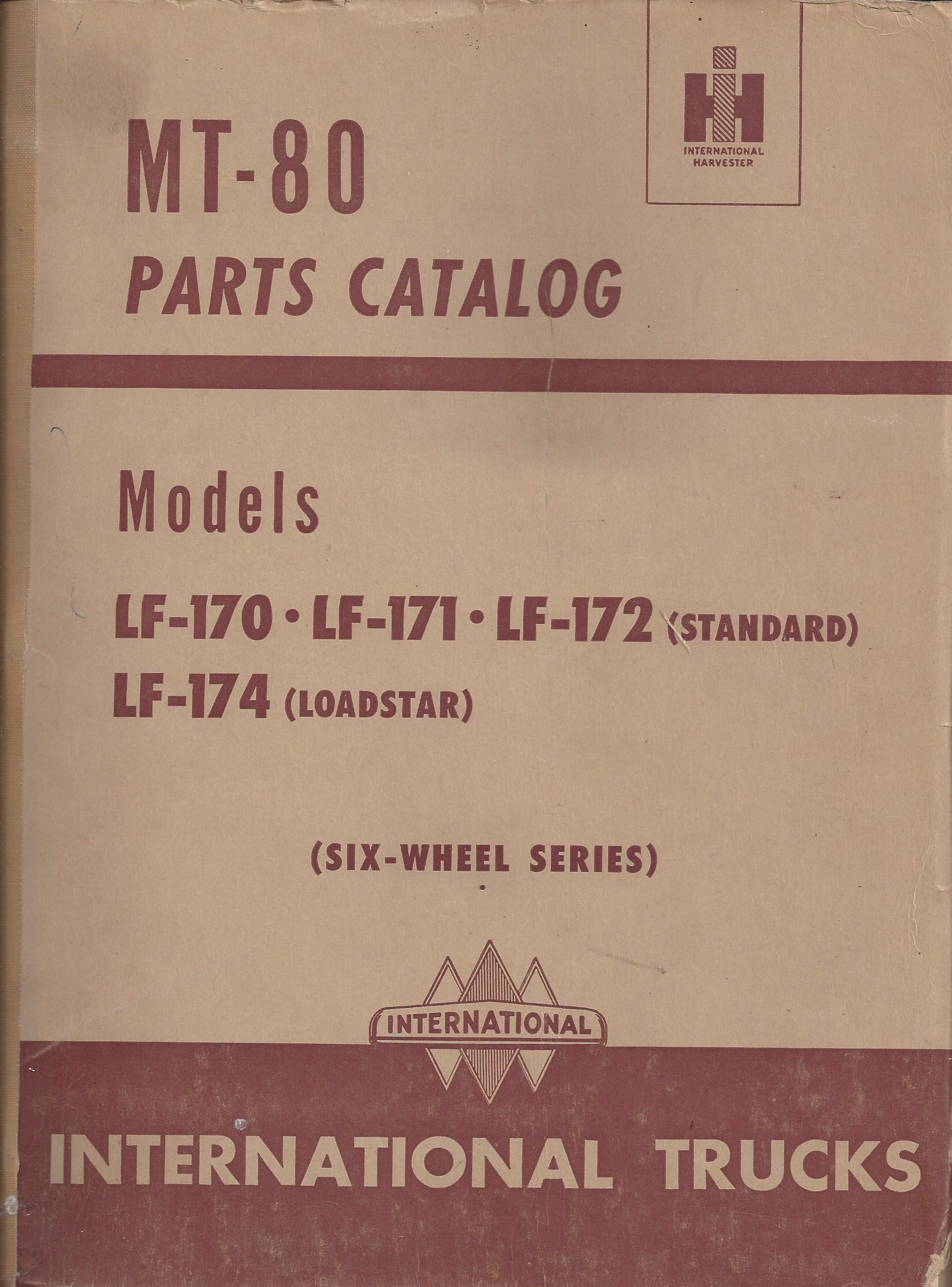 BB-MT-80 Binder Books IH MANUALS & DECALS