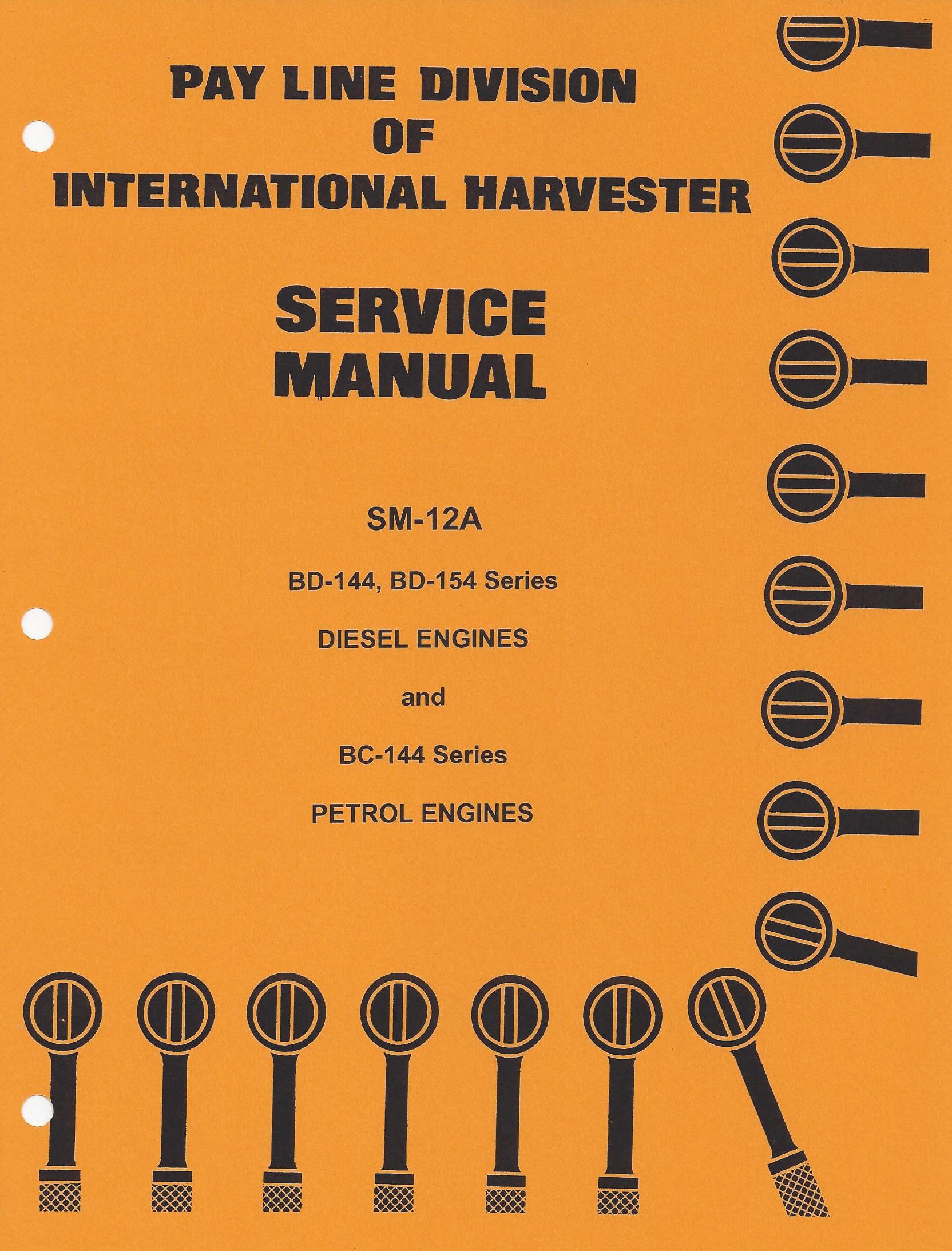 BB-ISS3444SET Binder Books IH MANUALS & DECALS