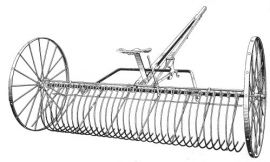 "M" McCormick Deering Self-Dump Hay Rake with Parts List