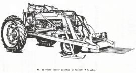 No. 30 Power Loader for Farmall H and M Tractors