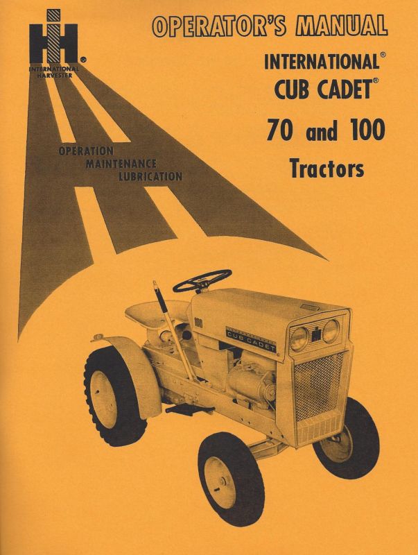 cub cadet st 100 accessories