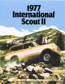 1977 IH Scout II Sales Brochure