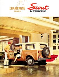 1964 Champagne Series IH Scout Color Sales Brochure