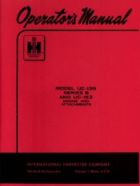 Operators Manual for Model UC-135 Series B & UC-153 Power Unit