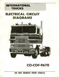 Electrical Circuit Diagrams for 1983-84 IH CO-9670, COF-9670
