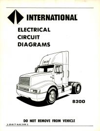 Electrical Circuit Diagrams for 1988 IH International 8300 Truck