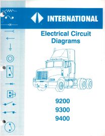 Electrical Circuit Diagrams for 1994 International 9200, 9300, 9400 Series Truck
