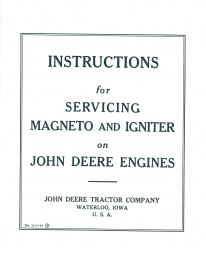 Instructions for Servicing John Deere Magneto & Igniter