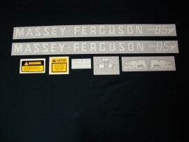 Massey Ferguson Model 85 Restoration Decal Set - Vinyl