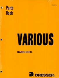 Parts Catalog for IH Backhoe Models 3082, 3120, 3121, 3130, 3131, 3140, 3141