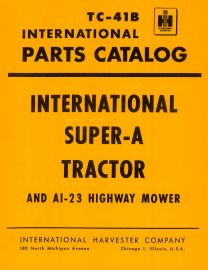 International Farmall Loader 1000 1701 2000 2001 2040 2050 3000  Parts Manual 
