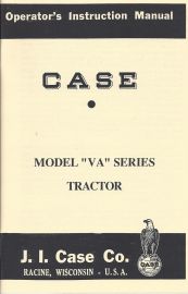 Operator's Manual for Case VA Series Tractor
