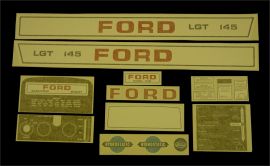 Ford LGT 145 Restoration Decal Set - Vinyl