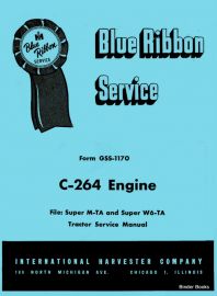 Service Manual Set for Farmall Super MTA Tractor