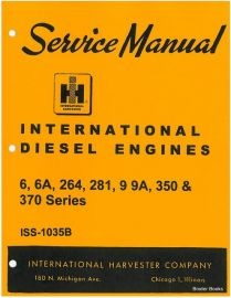 International 3514 3616 Front Main Frame and Front Axle Wheel Service Manual IH 