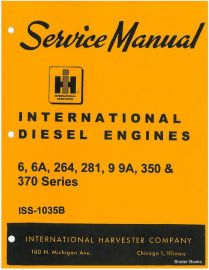Service Manual Set for Farmall 400 Diesel Tractor