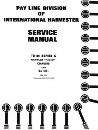 International 240A 250A 260A 270A 4500 B Torque Transmission Service Manual 